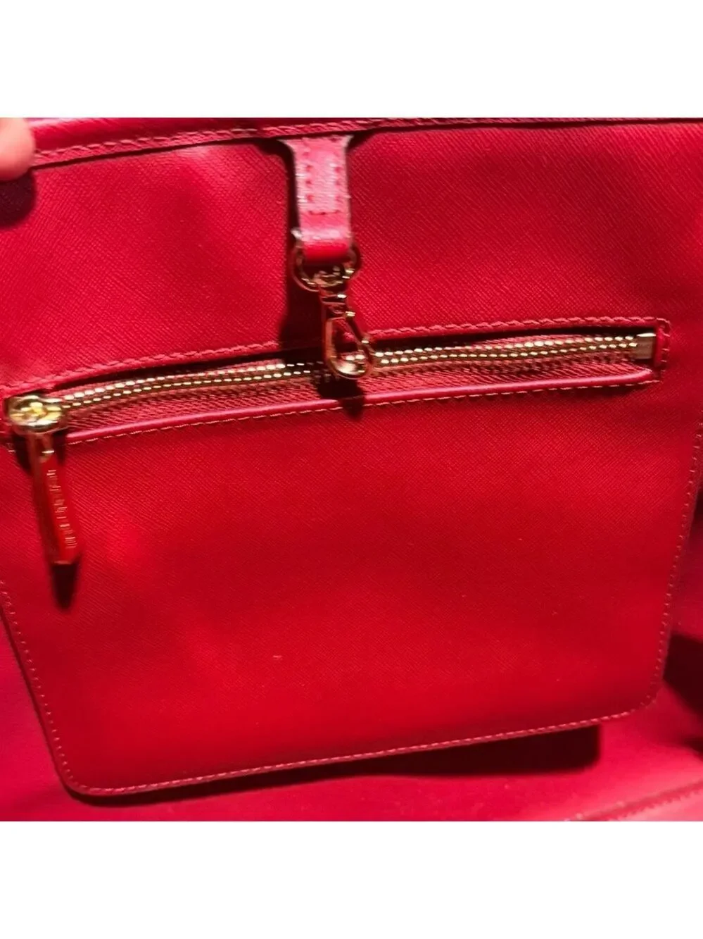 Michael Kors Jet Set Travel Tote Bag Dark Red Wine